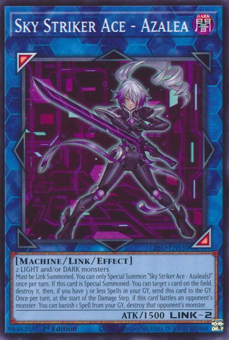 Sky Striker Ace - Azalea - Legendary Modern Decks 2026 YuGiOh trading card
