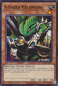 X-Saber Palomuro - Legendary Modern Decks 2026 (L26D) #L26D-ENX02 - Common / Short Print YuGiOh Trading Card