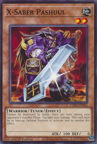 X-Saber Pashuul - Legendary Modern Decks 2026 (L26D) #L26D-ENX03 - Common / Short Print YuGiOh Trading Card