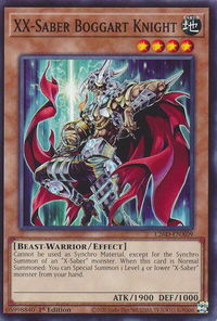 XX-Saber Boggart Knight - Legendary Modern Decks 2026 (L26D) #L26D-ENX09 - Common / Short Print YuGiOh Trading Card