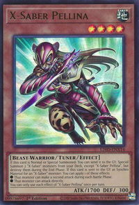 X-Saber Pellina (Ultra Rare) - Legendary Modern Decks 2026 (L26D) #L26D-ENX14 - Ultra Rare YuGiOh Trading Card