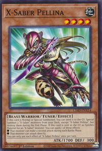 X-Saber Pellina - Legendary Modern Decks 2026 (L26D) #L26D-ENX14 - Common / Short Print YuGiOh Trading Card