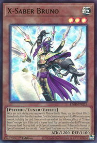 X-Saber Bruno (Ultra Rare) - Legendary Modern Decks 2026 (L26D) #L26D-ENX15 - Ultra Rare YuGiOh Trading Card