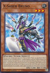 X-Saber Bruno - Legendary Modern Decks 2026 (L26D) #L26D-ENX15 - Common / Short Print YuGiOh Trading Card