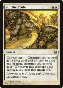 Stir the Pride - Modern Masters (MMA) #30 - Uncommon Magic: The Gathering Trading Card