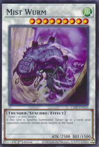 Mist Wurm - Legendary Modern Decks 2026 (L26D) #L26D-ENX29 - Common / Short Print YuGiOh Trading Card