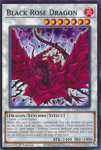Black Rose Dragon - Legendary Modern Decks 2026 (L26D) #L26D-ENX31 - Common / Short Print YuGiOh Trading Card