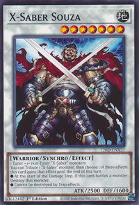 X-Saber Souza - Legendary Modern Decks 2026 (L26D) #L26D-ENX37 - Common / Short Print YuGiOh Trading Card
