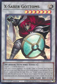 X-Saber Gottoms - Legendary Modern Decks 2026 (L26D) #L26D-ENX43 - Ultra Rare YuGiOh Trading Card