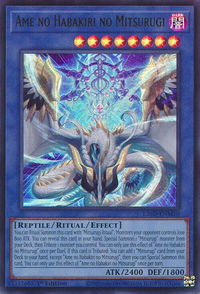 Ame no Habakiri no Mitsurugi - Legendary Modern Decks 2026 (L26D) #L26D-ENM10 - Ultra Rare YuGiOh Trading Card