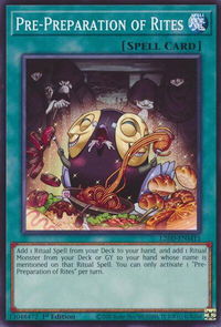 Pre-Preparation of Rites - Legendary Modern Decks 2026 (L26D) #L26D-ENM11 - Common / Short Print YuGiOh Trading Card