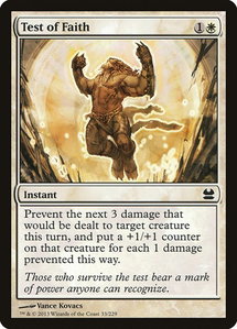 Test of Faith - Modern Masters (MMA) #33 - Common Magic: The Gathering Trading Card