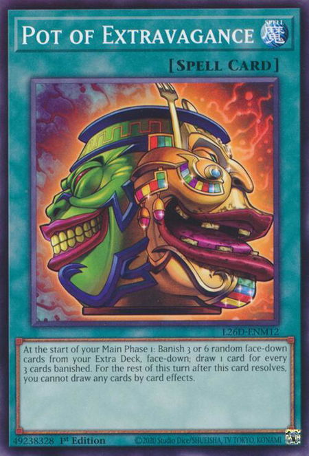 Pot of Extravagance - Legendary Modern Decks 2026 YuGiOh trading card
