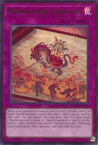 Mitsurugi Great Purification - Legendary Modern Decks 2026 (L26D) #L26D-ENM20 - Ultra Rare YuGiOh Trading Card