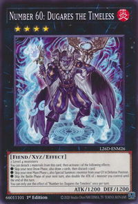 Number 60: Dugares the Timeless - Legendary Modern Decks 2026 (L26D) #L26D-ENM26 - Common / Short Print YuGiOh Trading Card