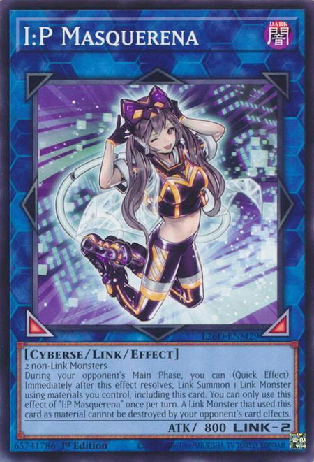 I:P Masquerena - Legendary Modern Decks 2026 YuGiOh trading card