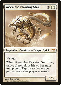 Yosei, the Morning Star - Modern Masters (MMA) #35 - Mythic Rare Magic: The Gathering Trading Card