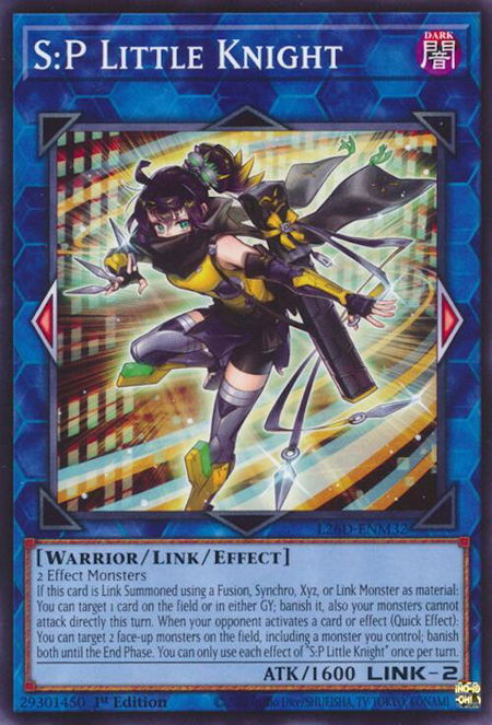S:P Little Knight - Legendary Modern Decks 2026 YuGiOh trading card
