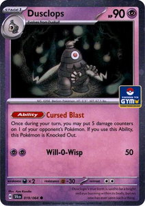 Dusclops - 019/064 (GYM) - Southeast Asia Exclusives (SEA) #019/064 - Promo Pokémon Trading Card