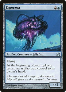 Esperzoa - Modern Masters (MMA) #43 - Uncommon Magic: The Gathering Trading Card