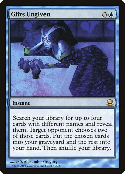 Gifts Ungiven trading card from Modern Masters Gifts Ungiven - Modern Masters Magic: The Gathering trading card