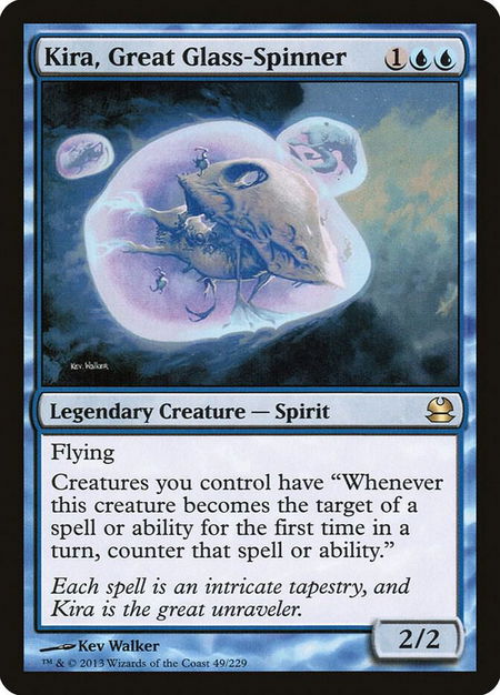 Kira, Great Glass-Spinner - Modern Masters Magic: The Gathering trading card