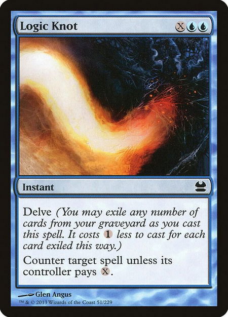 Logic Knot - Modern Masters Magic: The Gathering trading card