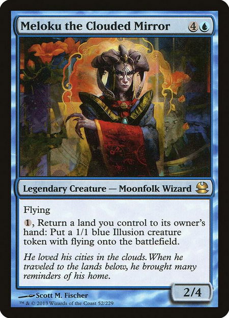 Meloku the Clouded Mirror - Modern Masters Magic: The Gathering trading card