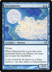 Narcomoeba - Modern Masters (MMA) #55 - Uncommon Magic: The Gathering Trading Card