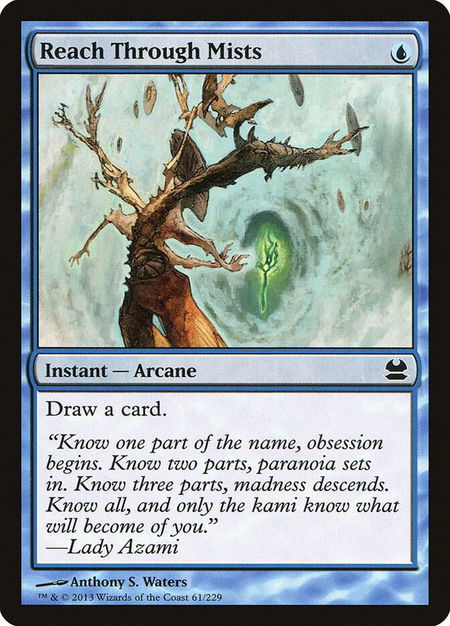 Reach Through Mists - Modern Masters Magic: The Gathering trading card