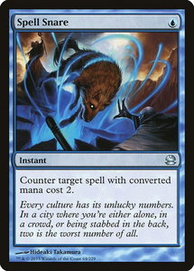 Spell Snare - Modern Masters (MMA) #64 - Uncommon Magic: The Gathering Trading Card