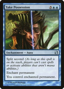 Take Possession - Modern Masters (MMA) #66 - Uncommon Magic: The Gathering Trading Card
