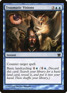 Traumatic Visions - Modern Masters (MMA) #68 - Common Magic: The Gathering Trading Card