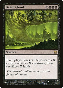 Death Cloud - Modern Masters (MMA) #76 - Rare Magic: The Gathering Trading Card