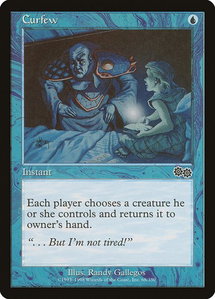 Curfew - Urza's Saga (USG) #68 - Common Magic: The Gathering Trading Card