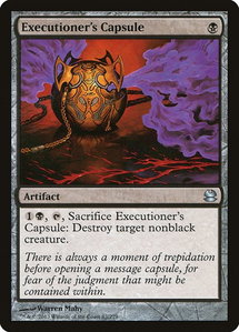 Executioner's Capsule - Modern Masters (MMA) #83 - Uncommon Magic: The Gathering Trading Card
