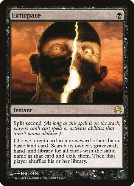 Extirpate - Modern Masters Magic: The Gathering trading card