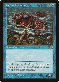 Giant Octopus - Portal (POR) #56 - Common Magic: The Gathering Trading Card