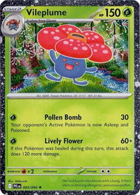 Vileplume (Cosmos Holo) - Miscellaneous Cards & Products (MCAP) #003/094 - Rare Pokémon Trading Card