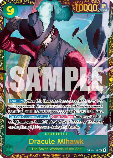 Dracule Mihawk - (CS 26-27 Regionals Season 1) trading card from One Piece Promotion Cards Dracule Mihawk - (CS 26-27 Regionals Season 1) - One Piece Promotion Cards One Piece trading card