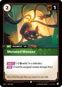 Mutated Mouser - Unleashed (UNL) #036/219 - Common Riftbound Trading Card