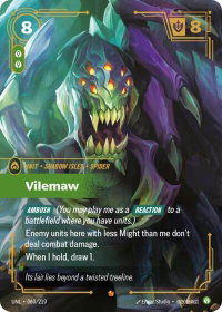 Vilemaw - Unleashed (UNL) #060/219 - Epic Riftbound Trading Card
