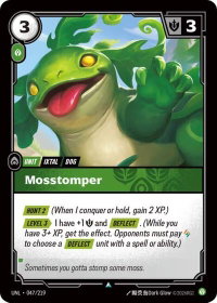 Mosstomper - Unleashed (UNL) #047/219 - Uncommon Riftbound Trading Card