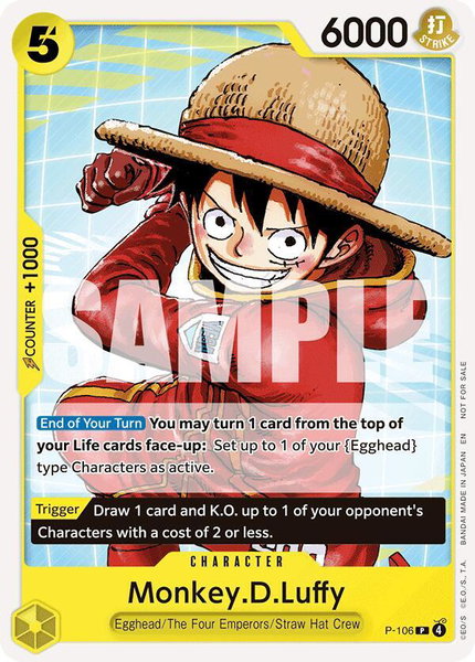 Monkey.D.Luffy (Tournament Pack 2026 Vol. 2) - One Piece Promotion Cards One Piece trading card