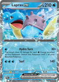 Lapras ex - ME03: Perfect Order (ME03) #022/088 - Double Rare Pokémon Trading Card