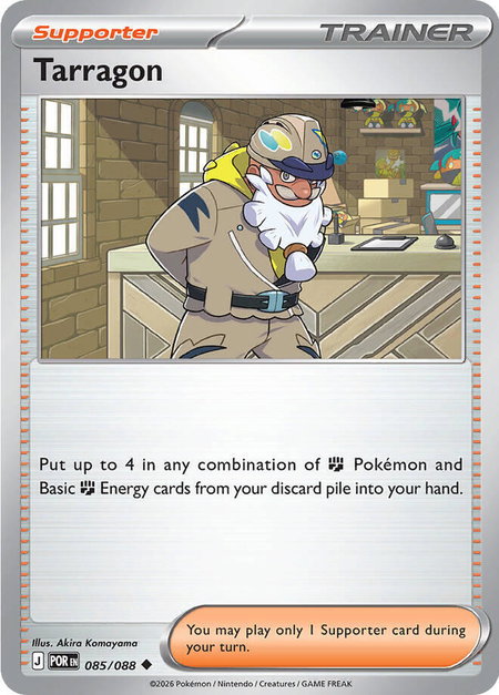 Tarragon - 085/088 - ME03: Perfect Order Pokémon trading card