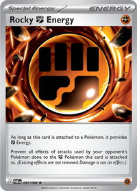 Rocky Fighting Energy - ME03: Perfect Order (ME03) #087/088 - Rare Pokémon Trading Card