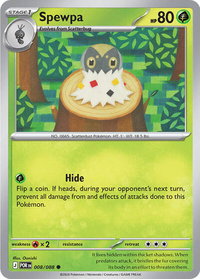 Spewpa - 008/088 - ME03: Perfect Order (ME03) #008/088 - Common Pokémon Trading Card