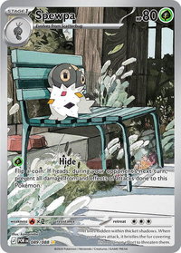 Spewpa - 089/088 - ME03: Perfect Order (ME03) #089/088 - Shiny Rare Pokémon Trading Card