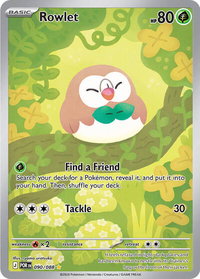 Rowlet - 090/088 - ME03: Perfect Order (ME03) #090/088 - Shiny Rare Pokémon Trading Card
